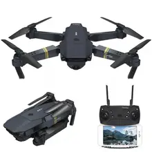 E58 wifi fpv zangão com grande angular hd 1080p câmera modo de espera altura braço dobrável rc quadcopter dron
