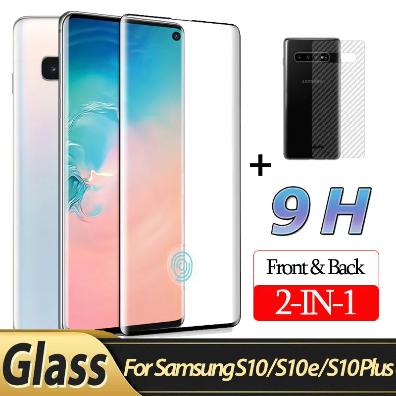 

Soft Back Screen Protector Film for Samsung S10-e 3D Carbon Fiber film for Samsung S10 Plus Back Glass for samsung s10 Sticker