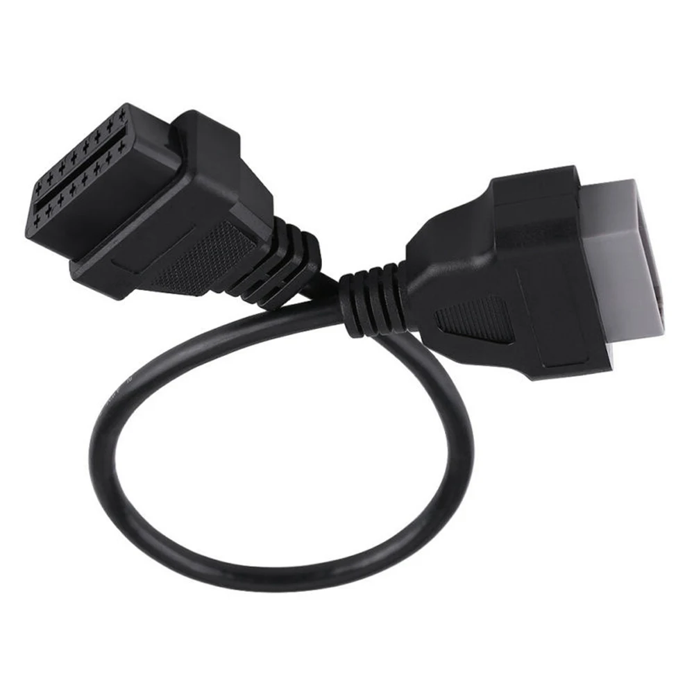 Для Nissan 14 Pin до 16 Pin OBD2 разъем адаптера диагностический кабель сканер инструмент