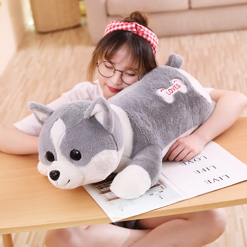 60 100 см милая плюшевая игрушка корги для собак мягкое плюшевое животное Шиба ину
