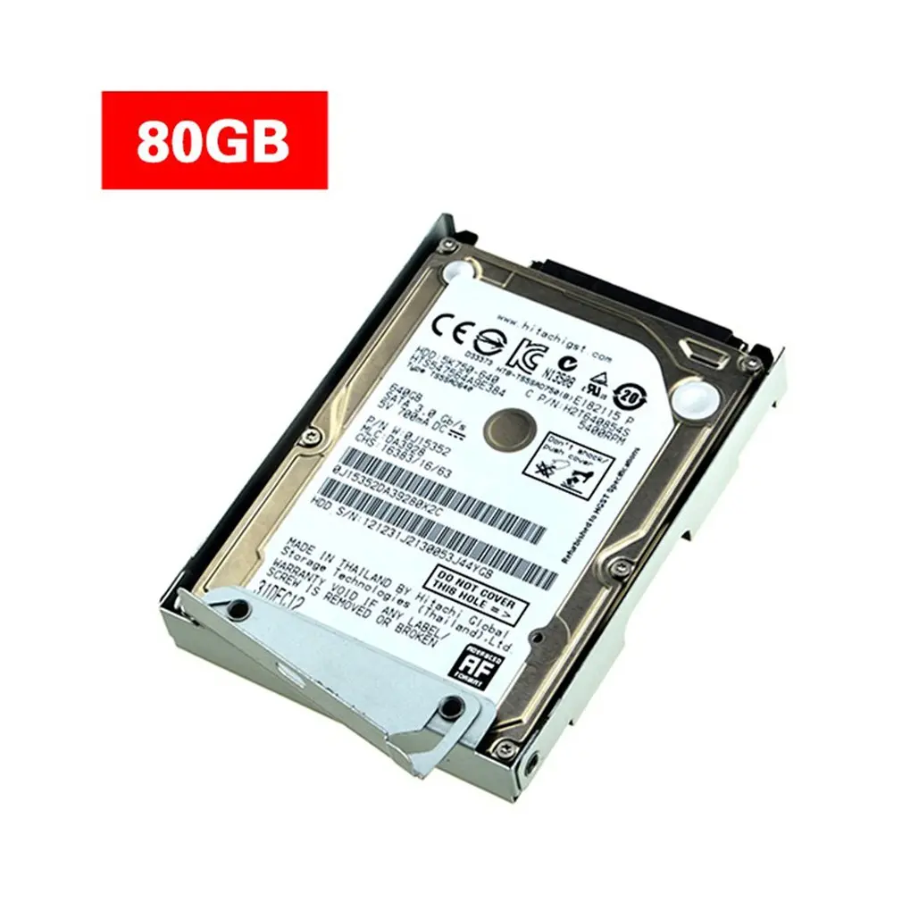 

For Sony PS3/PS4/Pro/Slim 2.5" Hard Disk Drive + Mounting Bracket SUPER SLIM Game Machine Hard Disk Silver 80G