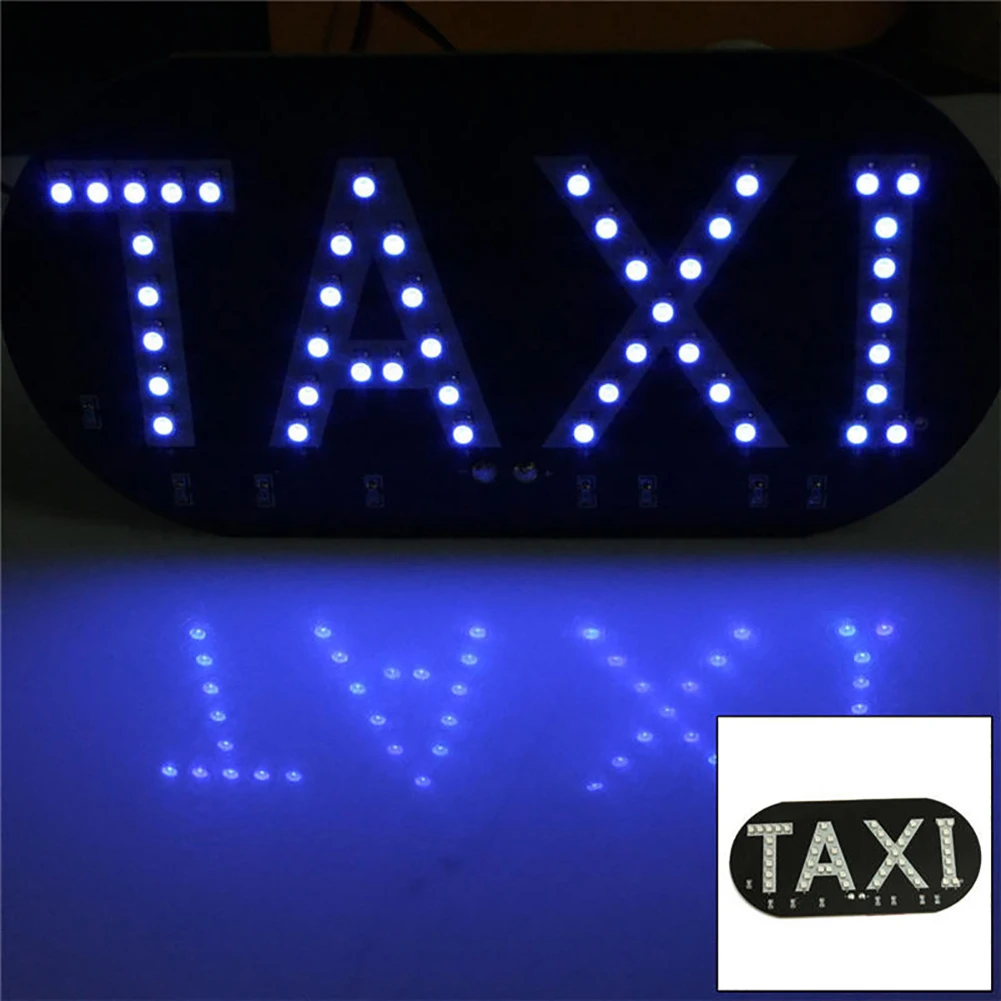 Такси ветровое стекло лобовое стекло знак светодиодный светильник автомобиля высокой яркости лампы