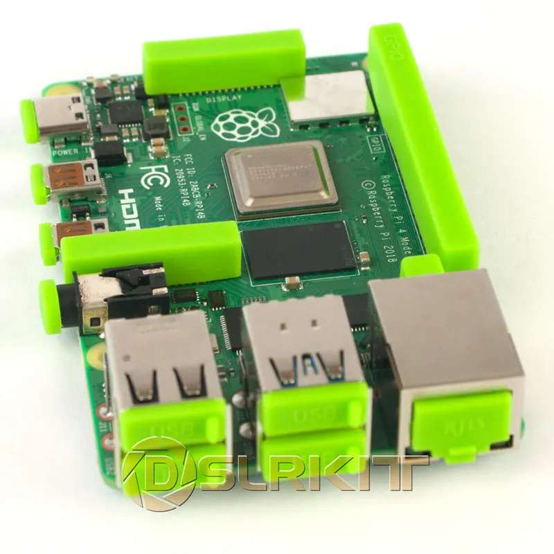 DSLRKIT Пылезащитная заглушка для Raspberry Pi 4 4B Пробка Крышка GPIO USB MIPI DSI CSI HDMI