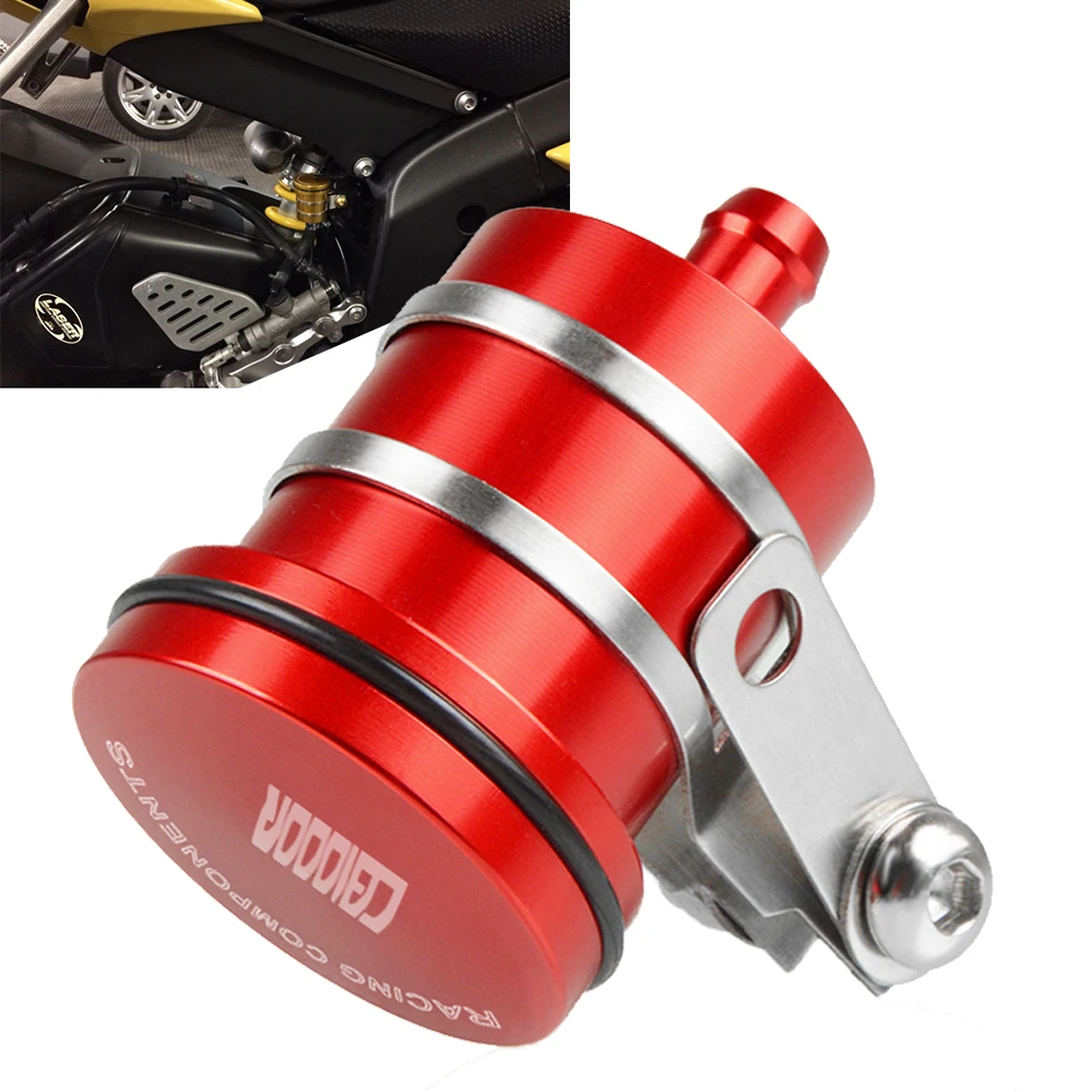 Motorcycle Brake Fluid Reservoir Clutch Tank Oil Fluid Cup For Honda