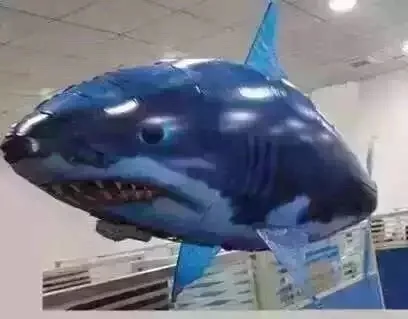 

Remote Control Air Inflation Balloon Fish Flight Shark Clownfish Marriage Birthday Decorative Creative Flying Fish Aluminum Film