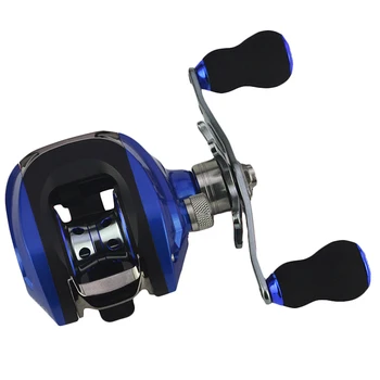 

Hand Baitcasting Fishing Reels Water Drop Wheels 6.3:1 18Bb Fishing Line Wheel Sub-Handle Reel Fishing Gear Pesca