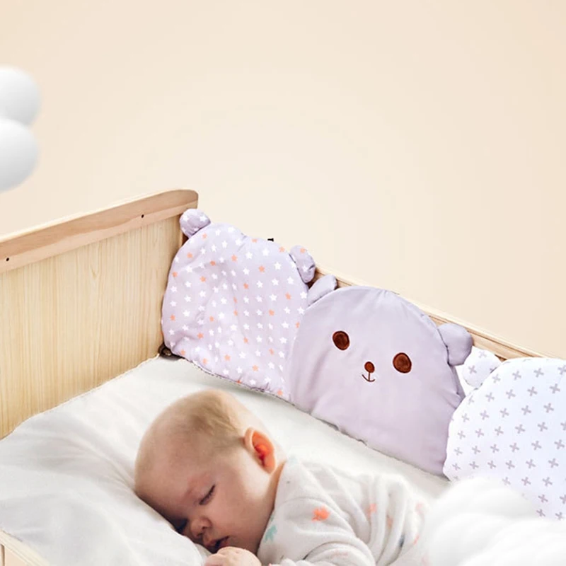 6 шт. детская защита для кроватки подушки мультфильм детские бортики для кроватки столкновения новорожденных кровать забор хлопок детская кроватка бампер Комплект постельного белья