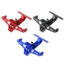 CNC алюминиевый мотоцикл номерной знак рамка держатель кронштейн для светодиодной лампы t применимые модели BWS R25 R3 MT03 MSX