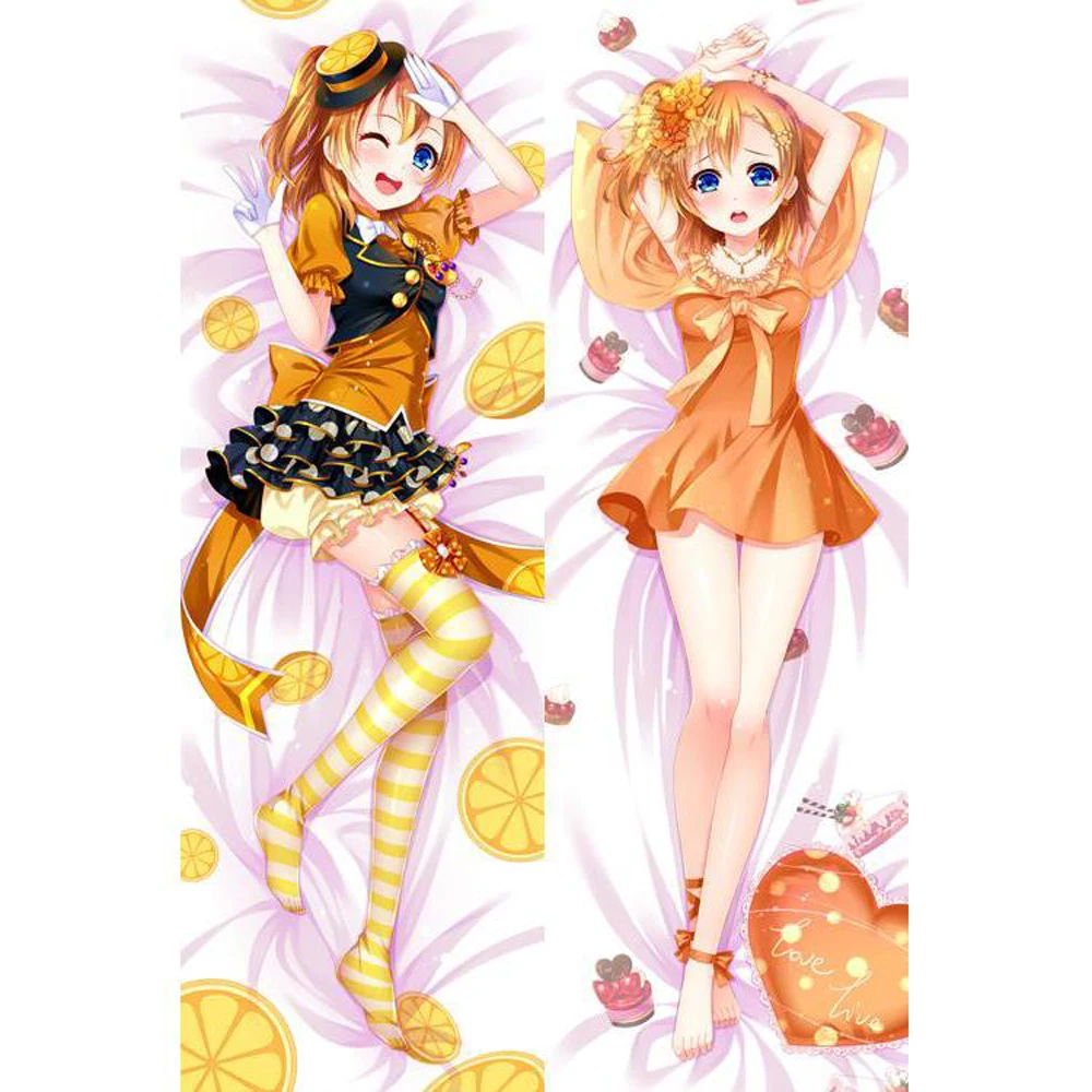 Сексуальное японское аниме Love live LL Kousaka Honoka милый бросок отаку дакимакура подарки