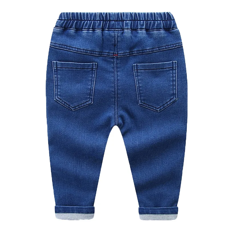 LOOZYKIT одежда для детей Новинка года, джинсы для маленьких мальчиков и девочек брюки с эластичной резинкой джинсовые брюки для детей возрастом от 0 до 18 месяцев штаны для малышей