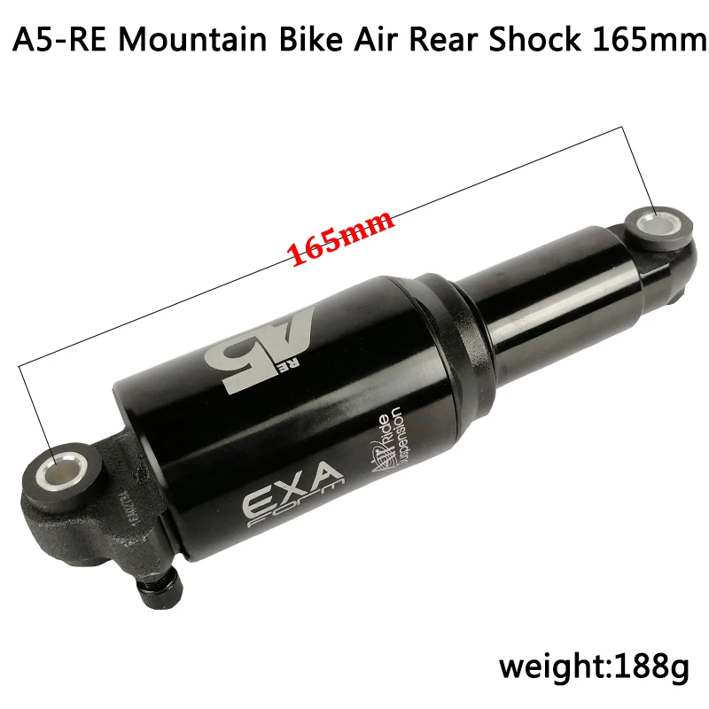 A5 RE Mountain Bike Air Rear Shock 165mm Rear Shock MTB Bicycle Rear