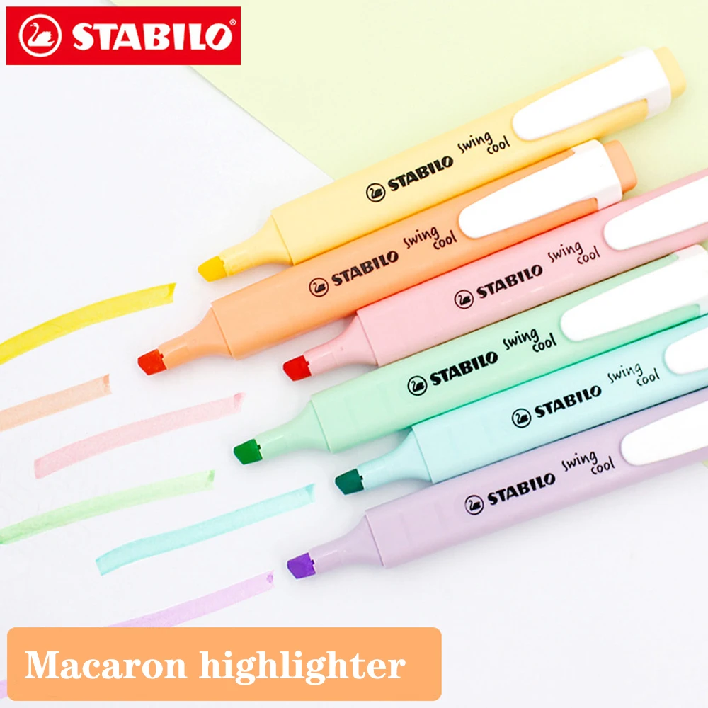 Stabilo Boss Pastel Highlighter Original Markers Environmental Pens For  School Office Marking Focus Stationery 1pcs - Highlighters - AliExpress