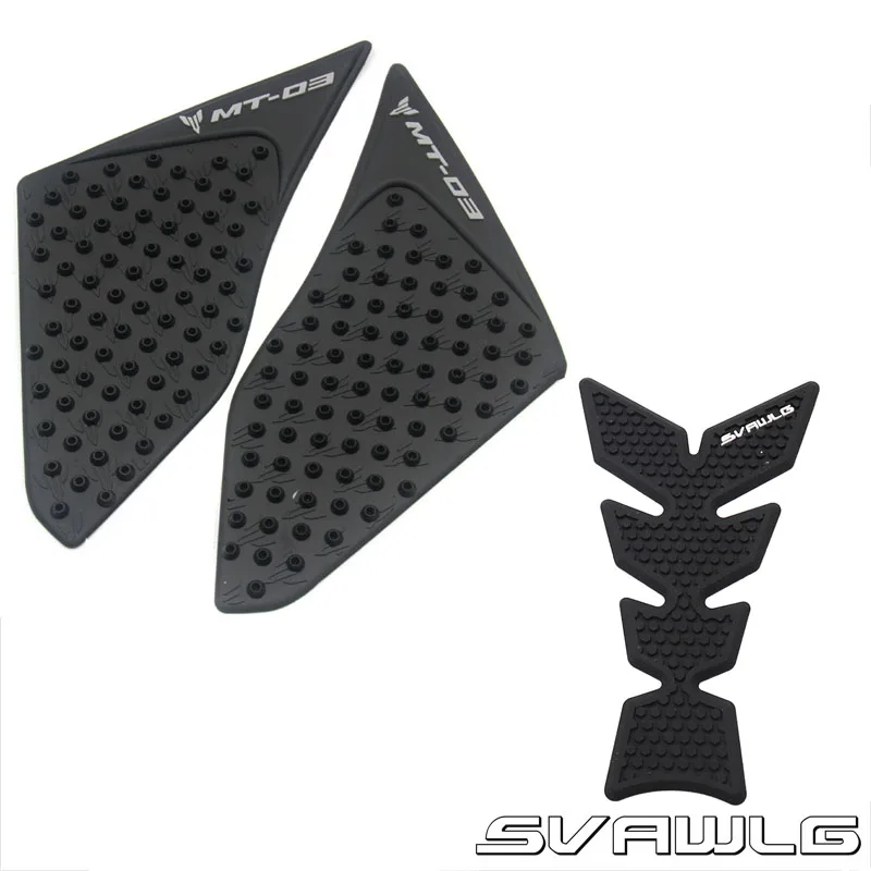 For Yamaha MT-03 MT03 MT 03 2015-2016 Motorcycle Protector Anti slip Tank Pad Sticker Gas Knee Grip Traction Side 3M Decal