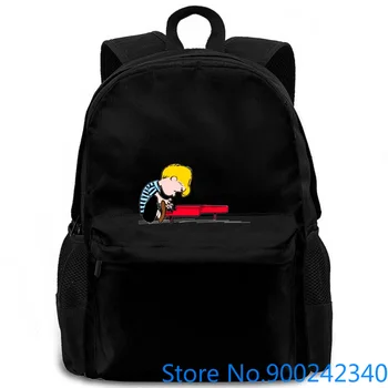 

Piano Peanuts Schroeder Mens y Colors Fan Print women men backpack laptop travel school adult student