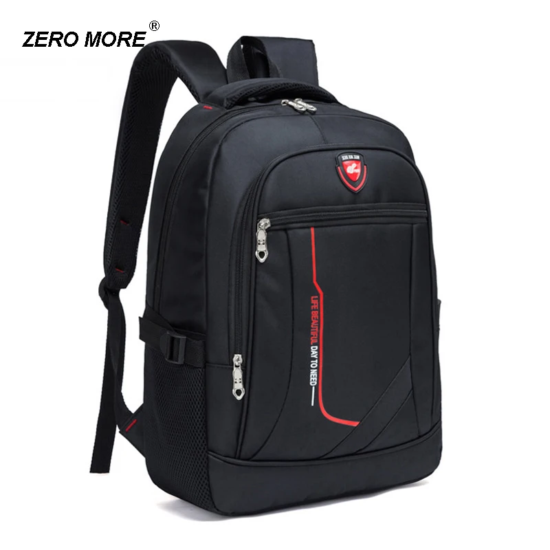 

2019 New Men Multifunctional Large capacity Student Schoolbag Casual school Backpack Fashion Male Travel Oxford Man's Simple Bag