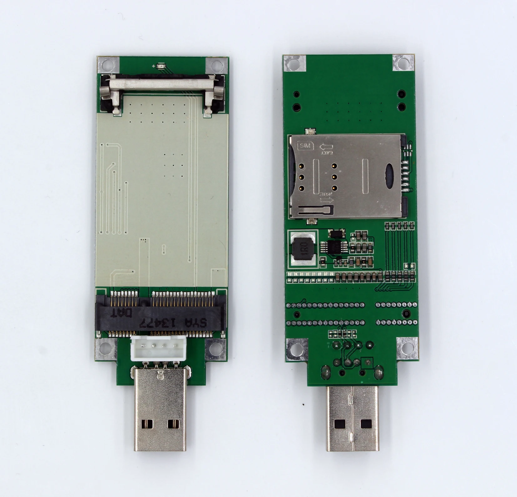 Мини PCIE к USB ME909S-821 4G модуль макетная плата адаптера с SIM/UIM Deck