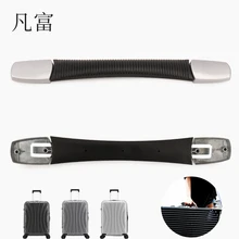 Suitcase Luggage  Black Handle Strap Carrying Handle Grip hot selling  Replacement Zinc alloy carry Handling luggage case handle