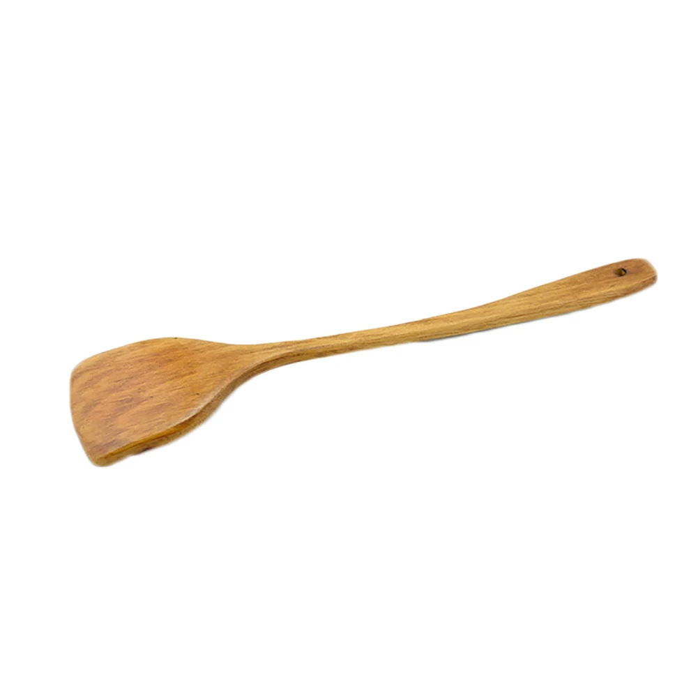 Деревянная лопатка антипригарная s блинная кухонная сковорода Инструменты держатель для смешивания кухонная утварь Ужин еда лопатки для вока принадлежности