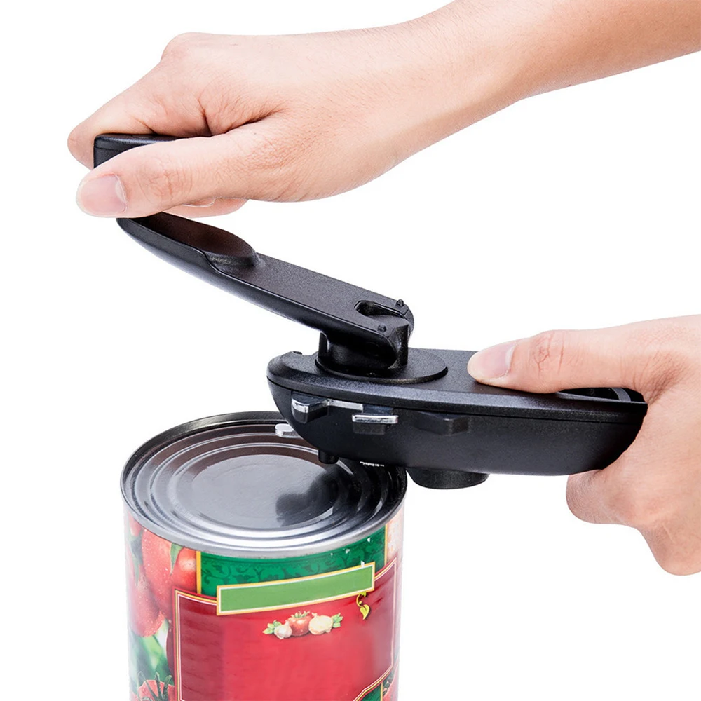 8in1 Stainless Steel Hand actuated Can Opener Multifunction Tin Canned