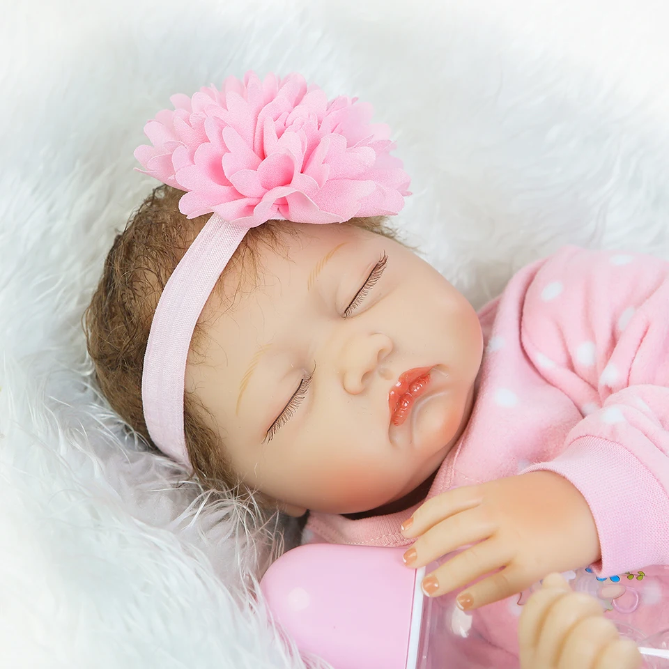 56 см 22 дюйма модные силиконовые куклы reborn body bebe reborn леопардовые для малышей и девочек головной убор силиконовый reborn baby dolls игрушка кукла