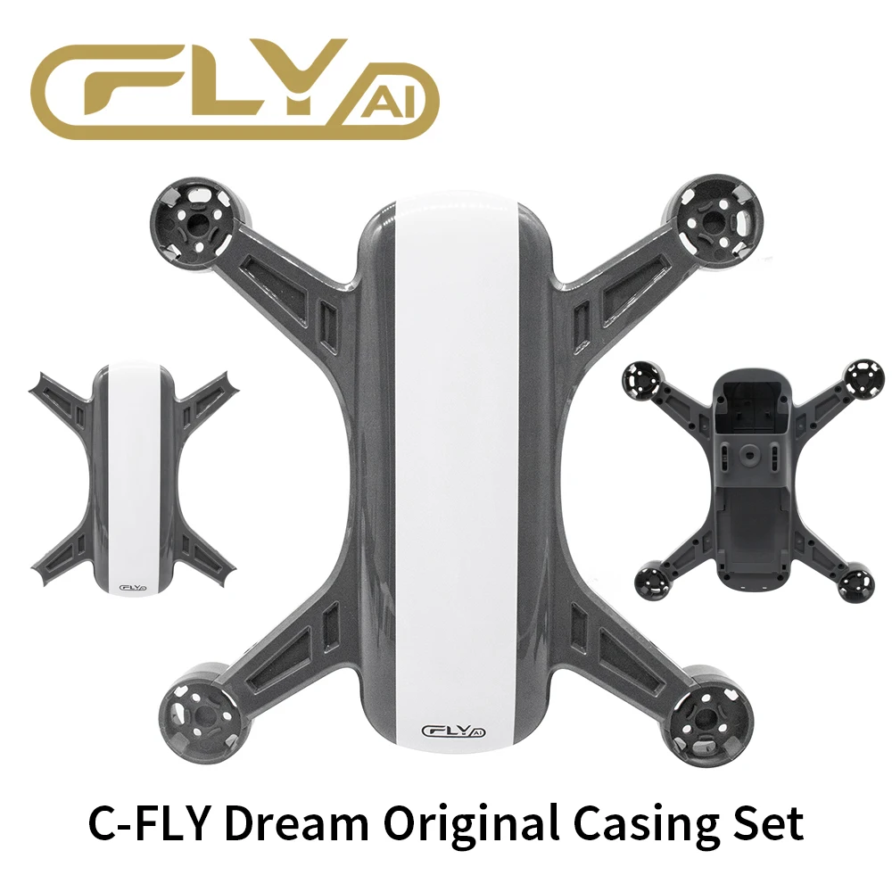 Drone Casing Original Housing Set Replacement Part Drone Shell Cover for CFLY Dream Upper Lower Casing Kit for C-FLY DF801