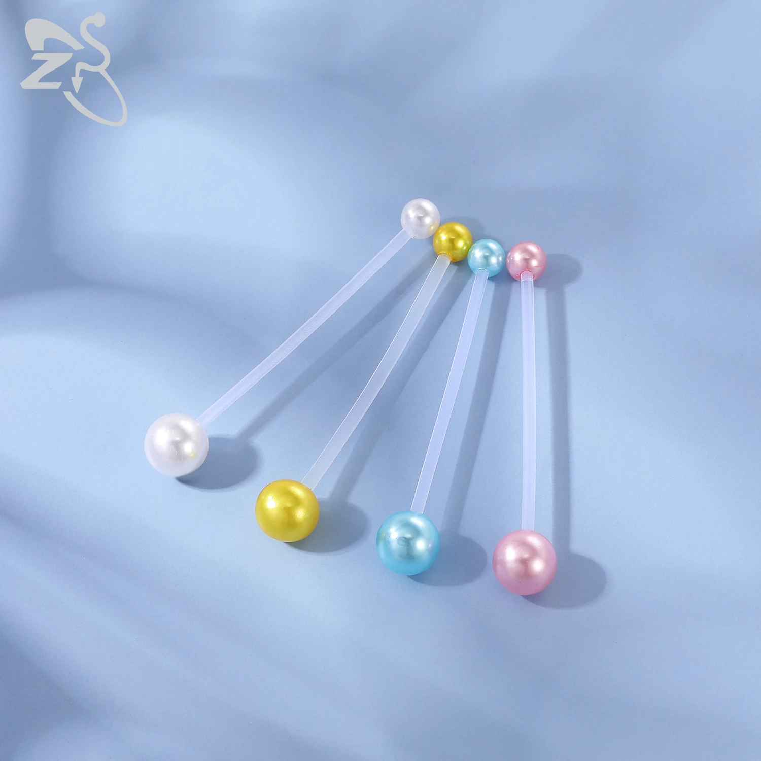 ZS 1 PC 14G 10/24/32/38mm Sexy Pregnant Belly Button Ring Colorful CZ Crystal Navel Flexible Piercings Acrylic Belly Accessories piercing jewelry body piercing jewelry body jewelry belly button piercings belly button earrings