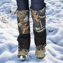 Уличные снежные наколенники лыжные гетры для пешего туризма Защита ног для альпинизма водонепроницаемые велосипедные гетры для ног защита Спортивные гетры D30