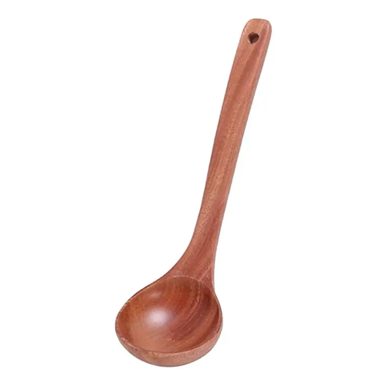 1pc Spatula Durable Lightweight Long Handle Non-Stick Wooden Cooking Utensil For Restaurant Kitchen Home - Цвет: Светло-зеленый