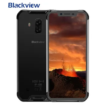 Перейти на Алиэкспресс и купить Смартфон Blackview BV9600E защищенный, Helio P70, глобальная версия, 4G мобильный телефон 6,21 дюйма, Android 9,0, 4 Гб ОЗУ, 128 Гб ПЗУ, MT6771T, 5580 мАч