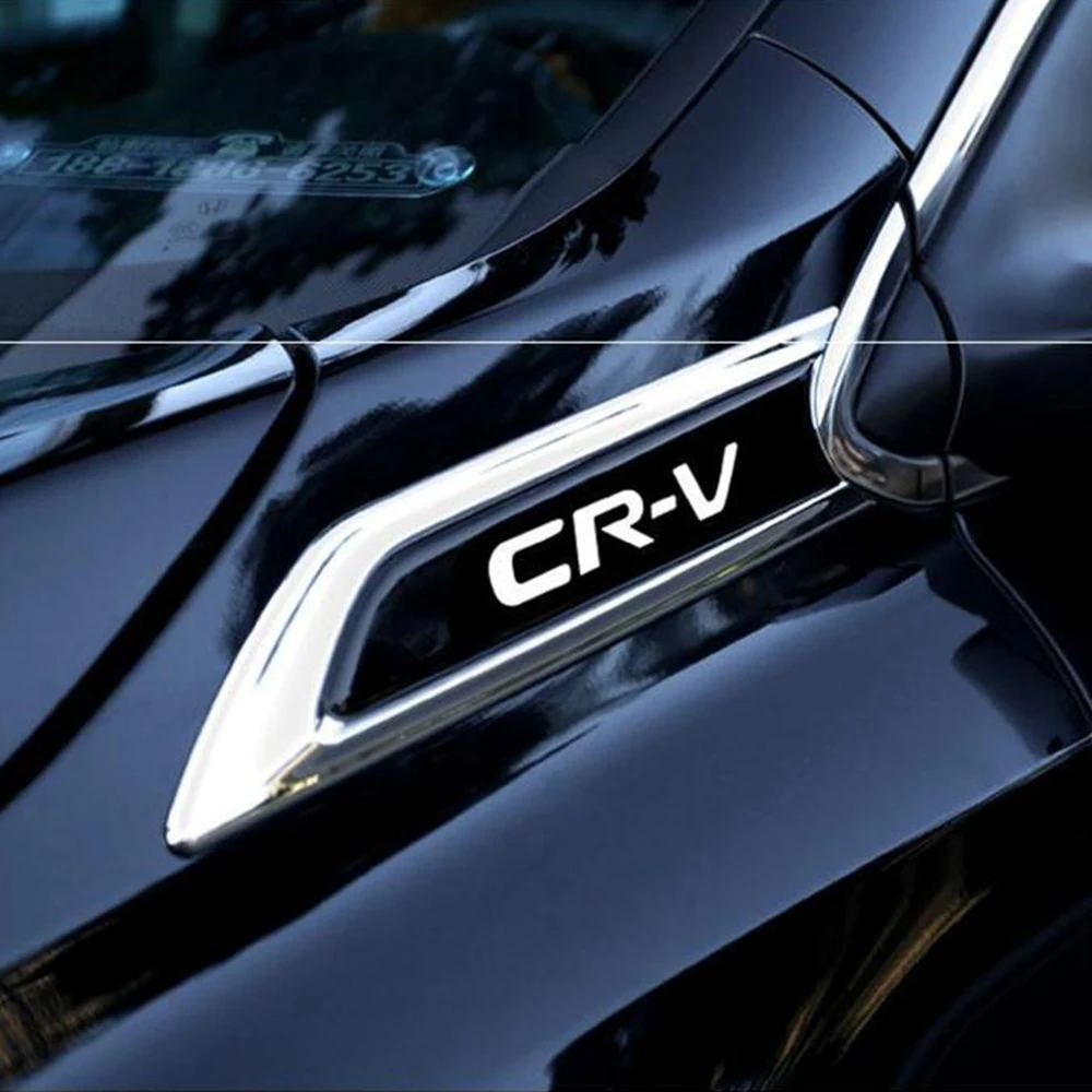 Автомобильная боковая накладка на голову CRV логотип наклейка для Honda CR-V CRV украшение для автоматического кузова Аксессуары для стайлинга автомобиля