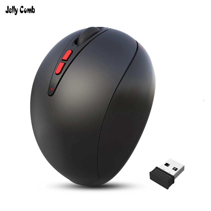 Эргономичная Вертикальная беспроводная мышь JellyComb 7 кнопок 2400DPI 2 4 ГГц|Мыши| |