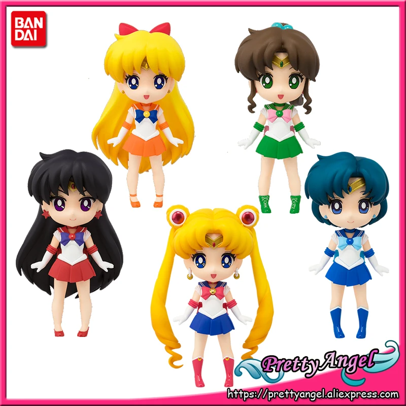 PrettyAngel-подлинные фигурки BANDAI Spirit фигурка Мини 25 Меркурий Марс Юпитер Винус