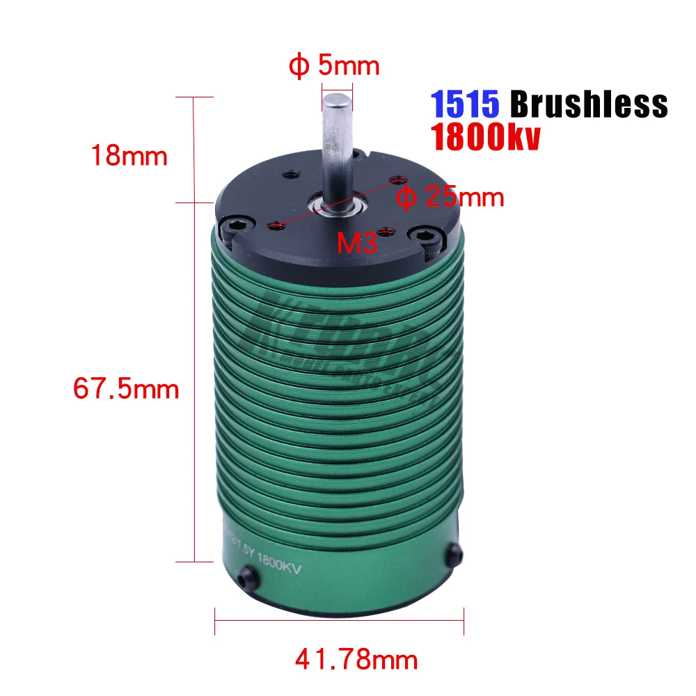 Замок 1512 42 мм 1800/2650KV бесщеточный мотор+ WP8BL 150 RTR Водонепроницаемый бесщеточный 150A ESC для 1/8 rc автомобиль внедорожник грузовик багги