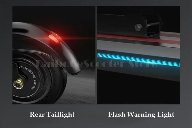 Electric Scooter Adults With Seat Electric Scooters With Suspension System 10 Inch 500W 48V Portable Foldable Electric Scooter  (9)