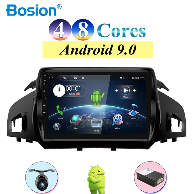 $US $197.22 2 din Autoradio Car Stereo Radio Android 9.0 For Ford Kuga radio multimedia player with Wifi Split 