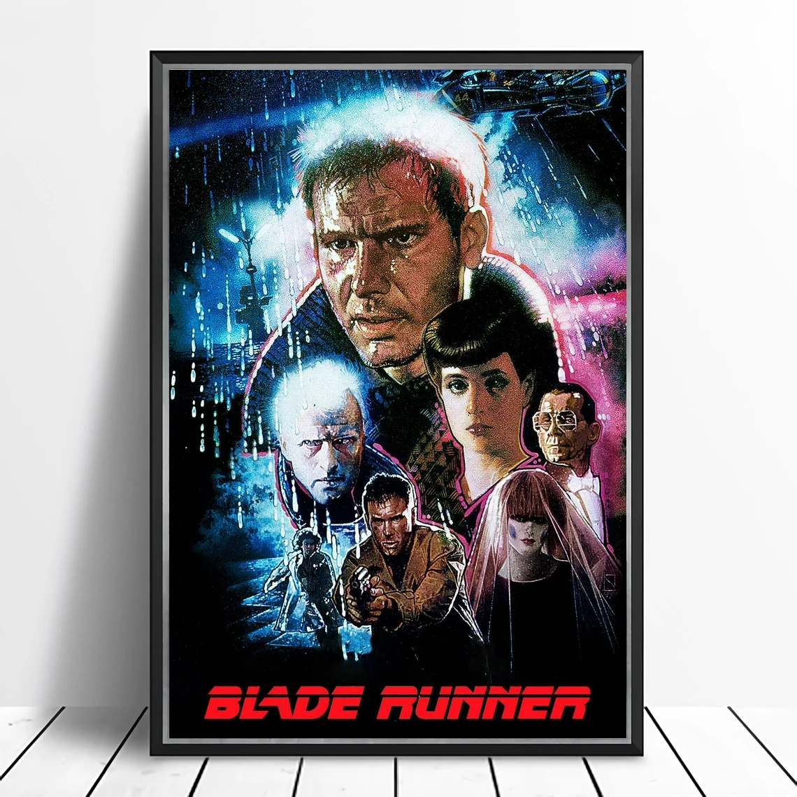 Pasture festspil Busk Blade Runner (1982) Poster Ridley Scott Movie Harrison Ford Rutger Hauer  Sean Young Edward James Olmos Print Art Gift - Painting & Calligraphy -  AliExpress