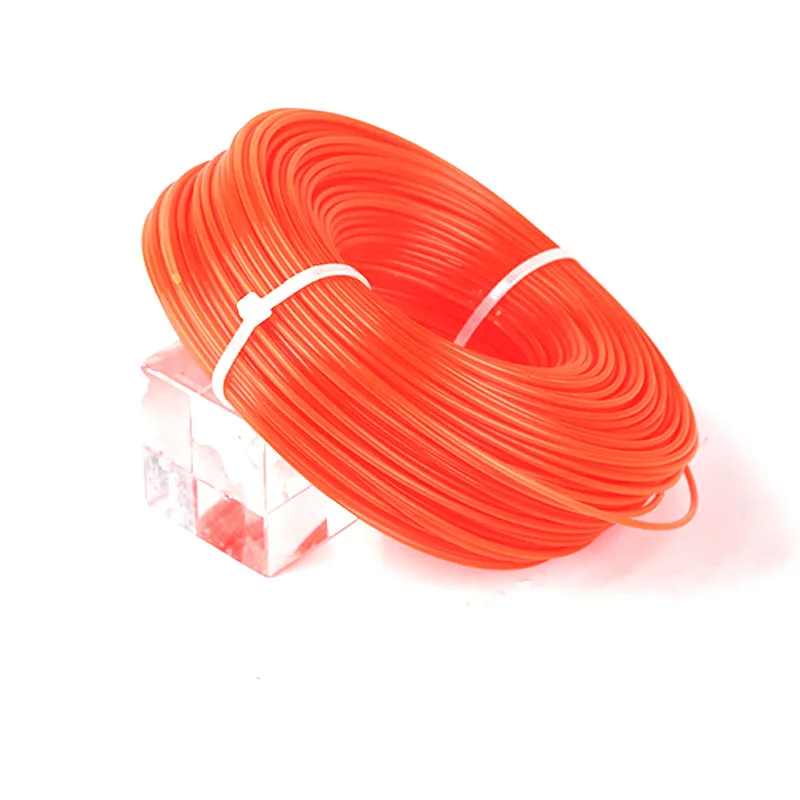 New Grass Trimmer Line 4.0mm*1LB/450g Strimmer Brushcutter Nylon Round/Square Roll Rope for Power Weed Cutting Replacement Grass Trimmer Grass Trimmer Line Trimmer Line