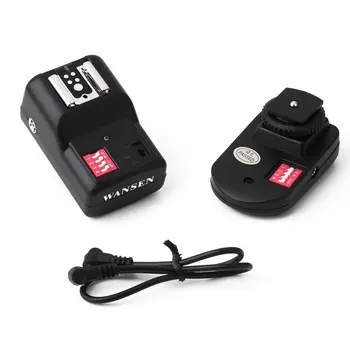 

16 Channels FM Radio Wireless Remote Flash Speedlite Radio Trigger Transmitter With Receiver For Canon for Nikon
