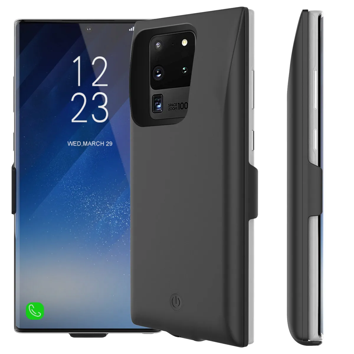 Leiouna чехол для телефона Samsung 6000 мАч S20 plus S20Ultra 4800 внешний аккумулятор новый
