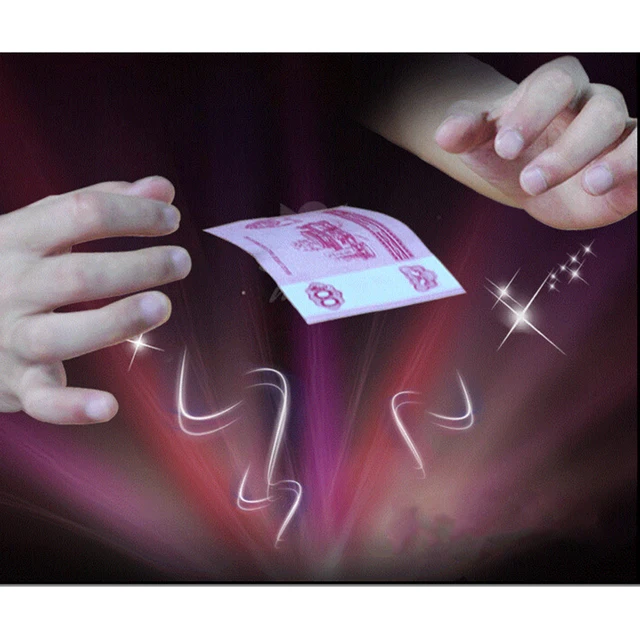 New 1Pcs Funny Elastic Stretch Invisible Hidden Coil Thread Haunted Children Magic Performing Props Magic Trick Float 2