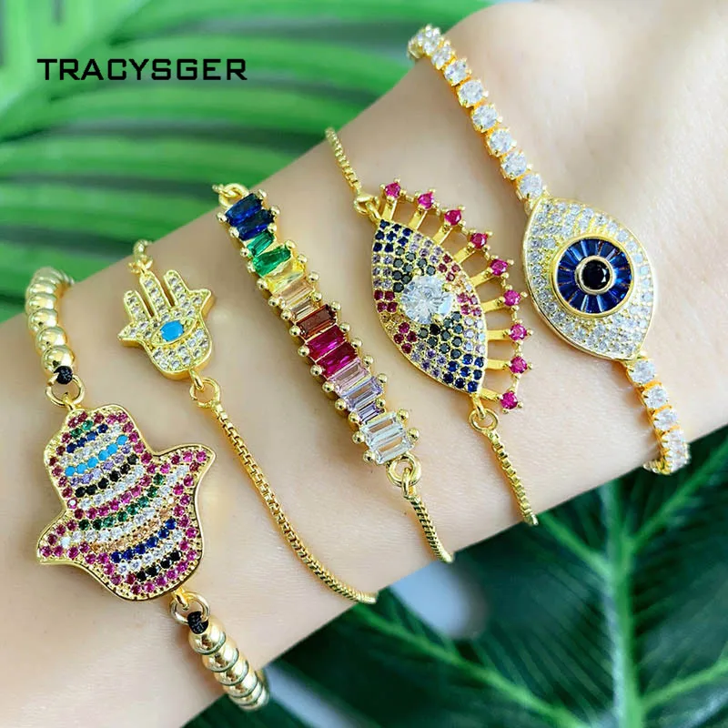 

EB-SL84858 /TRACYSGER/2009 popular rainbow jewelry adjustable Bracelet