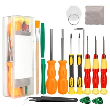 

3D Analog Sensor Stick Joystick Repair Parts Kits Fit Nintendo Switch NS Joy-Con 16 Piece Set