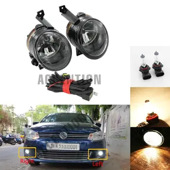 

For VW Polo Vento Sedan Saloon 2011 2012 2013 2014 2015 2016 Front Halogen Fog Light Fog Lamp Wire Harness Assembly