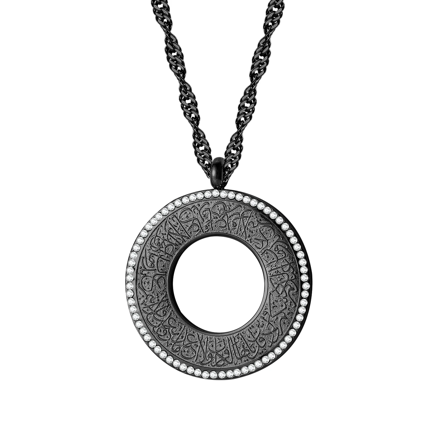 

Arabian Point Diamond Necklace Gifts for Women and Men Stainless steel material