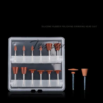

1 Set Silicone Rubber Grinding Polishing Suits For Dental Lab Equipment Dental Burs Teeth Whitening Tools Kit