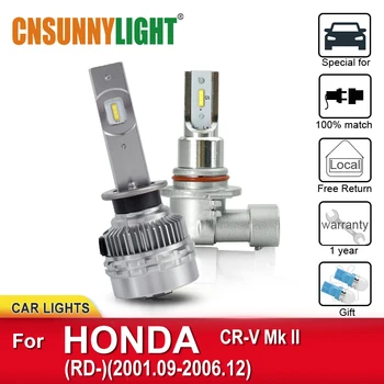 

CNSUNNYLIGHT LED Car Headlight Bulbs For HONDA CR-V Mk II RD_ 2001-2006 Headlamp Light Lamp led Foglamp Car-Styling Accessories