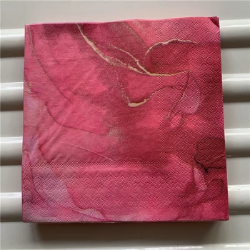 

Decoupage wedding vintage elegant napkins paper cool tissue colorful Marble striped birthday party beautiful serviettes decor 20