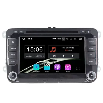 

GPS Navi 2din Car DVD Android 9.0 8 Core 4GB RAM 64GB ROM Multimedia Player For Volkswagen Golf 6/Tiguan/Touran/ Caddy/For Seat
