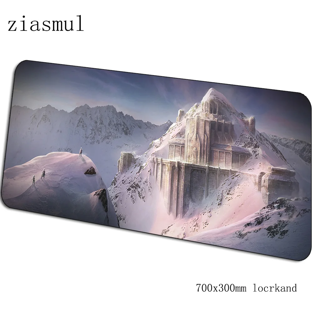 Властелин колец коврик для мыши Kawaii компьютерный коврик 700x300x3 мм игровой коврик для мыши Большой 3d padmouse клавиатура игры ПК геймер стол - Цвет: pattern 9