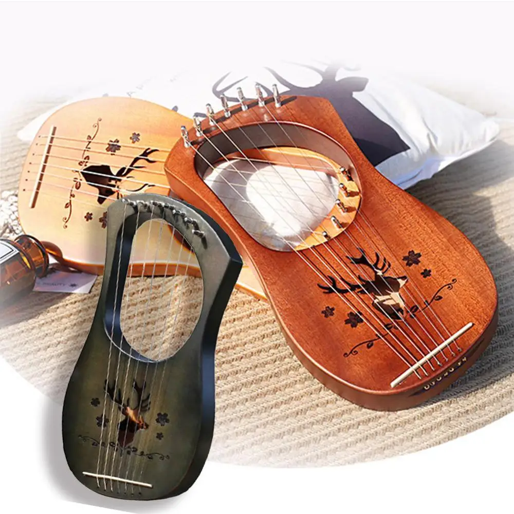 Lyra harp Lyre small harp Le Qinqin греческий музыкальный инструмент высокого качества для начинающих лекторов